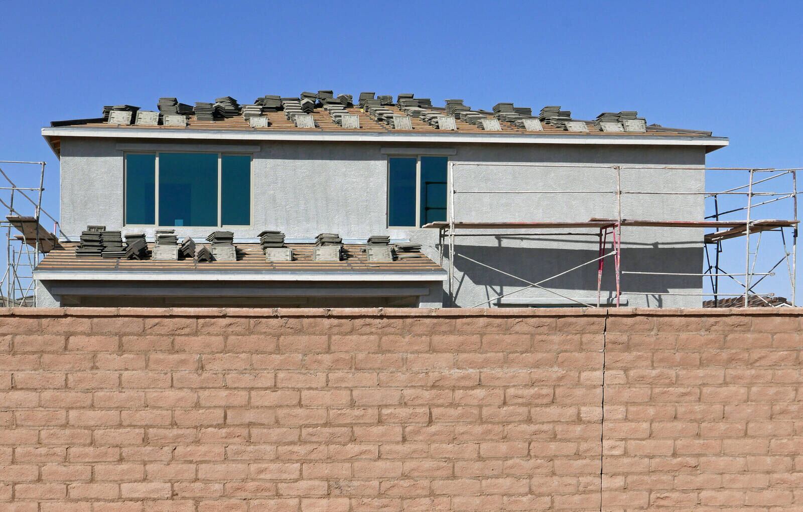 Completed roofing project Tucson